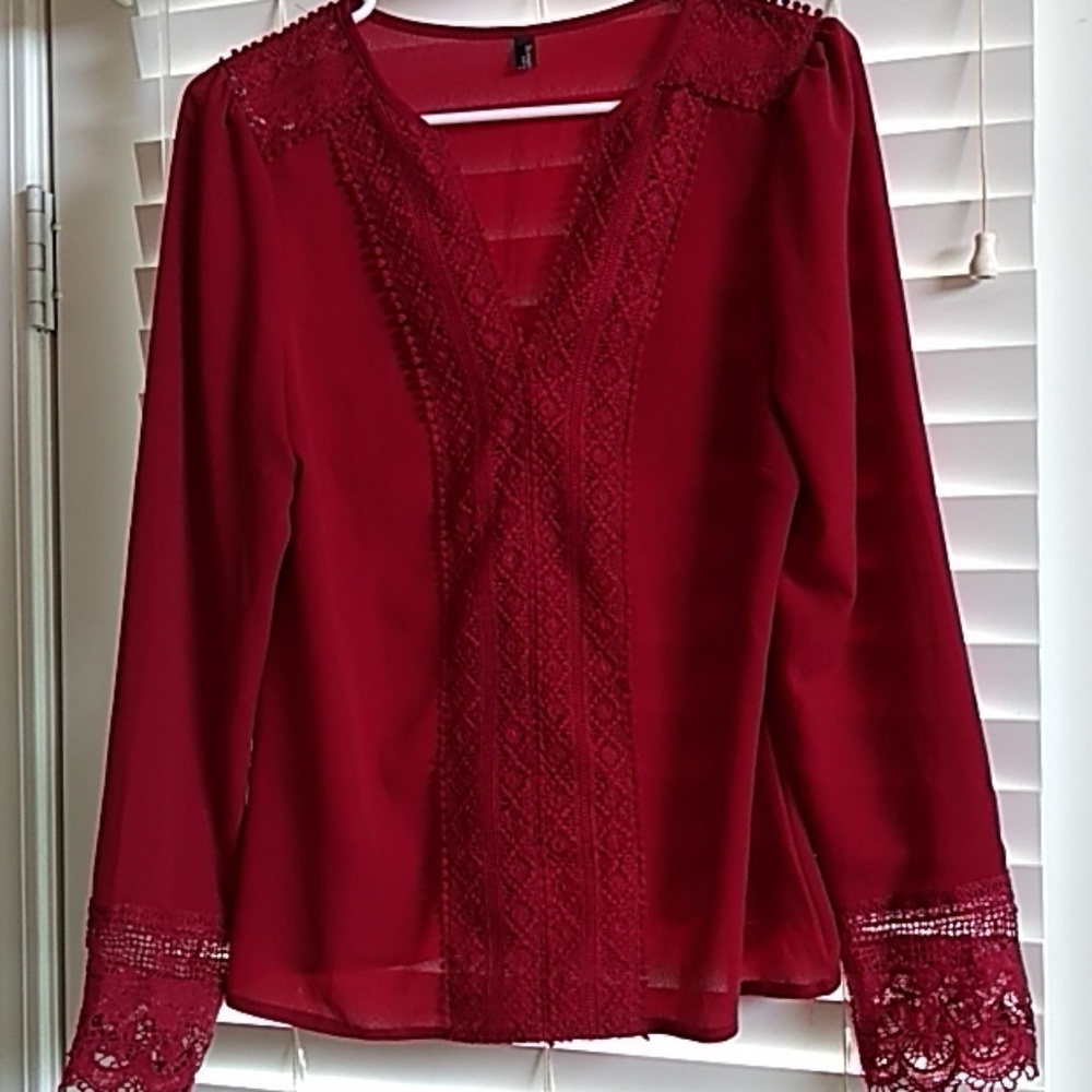 Blooming Jelly long sleeve blouse
